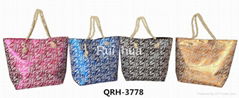 Cotton beach bags totes handbags