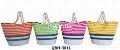 Canvas beach bags totes woman handbag