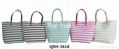 Canvas beach bags totes woman handbag 2