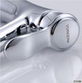 Fujian YOROOW single hole hot and cold water basin mixer tap 3