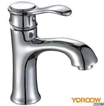 Fujian YOROOW single hole hot and cold water basin mixer tap 4