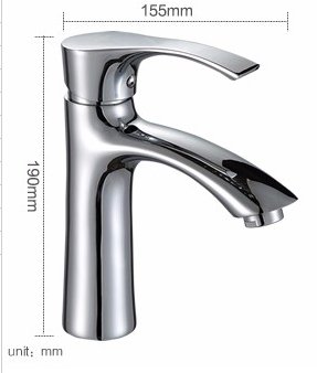 YOROOW Fujian Supplier brass waterfall bathroom basin mixer tap