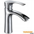 YOROOW Fujian Supplier brass waterfall bathroom basin mixer tap 2