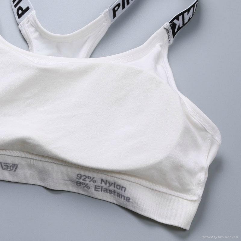 Wholesale top quality customized women sports bra gym clothing 4