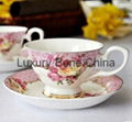 Fine Bone China Cup and Saucer Set