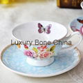 Fine Bone China Cup and Saucer Set Coffee Set Tea Set Wholesale 2