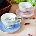 Fine Bone China Cup and Saucer Set Coffee Set Tea Set Wholesale 3