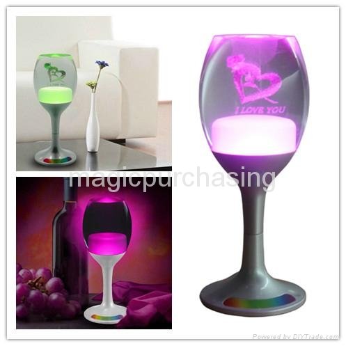 Cup Table Lamp With RGB Mode Light 2