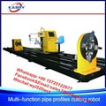 8 axis pipe and square tube plasma cutting machine 1