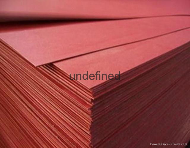 Red insulating paper or paper board 2
