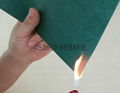 Flame retardant barley paper