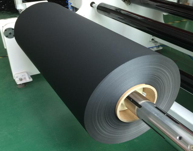 Black flame retardant PP film or sheet