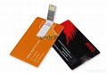  Promotional gift card usb flash drive Custom logo Business Card Usb Flash Drive