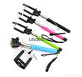 Hot Selling 6S selfie monopod camera stick Factory Price Cable Selfie Stick 