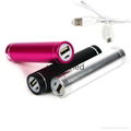 Wholesale 2000/2200/2600mAh Gift Mini Round Power Bank Charger