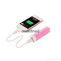 2017 Best Gift lipstick powerbank mini 2200mah power bank