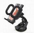 2017 newest  black plastic universal car mount holder dashboard suction air vent