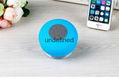   Stereo Wireless Speaker Waterproof Bluetooth Speaker with Sucker Handfree Call