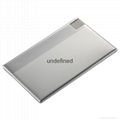 Super slim credit card size 1500mah smart mobile power bank charger for Phones 