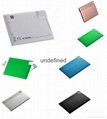 Super slim credit card size 1500mah smart mobile power bank charger for Phones 