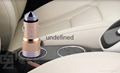 Mobile Phone Metal  USB Charger Safety Hammer Car Charger 2 USB Ports 5V 2.4A 