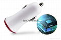 NEW design 2.1A electric car charger Dog Bone Car USB Charger for mobile phone