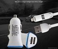 NEW design 2.1A electric car charger Dog Bone Car USB Charger for mobile phone