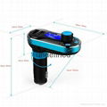 Bluetooth MP3 Player Handsfree Car Kit + Dual USB Charger + FM Transmitter MP3  