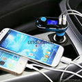 Bluetooth MP3 Player Handsfree Car Kit + Dual USB Charger + FM Transmitter MP3  