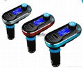 Bluetooth MP3 Player Handsfree Car Kit + Dual USB Charger + FM Transmitter MP3  