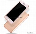 Wholesale 360 degree full protective silicone tpu phone cover case for iphone 7