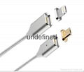 2nd generation magnetic charging usb cable for iPhone 5, 5c, 5s, SE, 6, 6 Plus, 