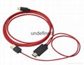 Micro USB MHL to HDMI Cable HDTV Adapter mhl hdmi for Samsung Galaxy S3 S4 S5