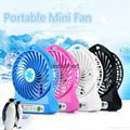 Colorful Portable Mini Fan , Fashion Rechargeable Mini Usb Fan ,Electric Fan 