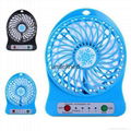 Colorful Portable Mini Fan , Fashion Rechargeable Mini Usb Fan ,Electric Fan 