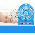 Promotion Office Mute Desktop Fan portable Mini USB Rechargeable Desk USB  Fan