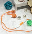 Factory wholesale 3.5mm universal earphone for Iphone6,6plus with Crystal Box