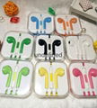 Colorful Universal 3.5mm wired stereo earphone for iPhone6,6+ with Crystal Box