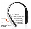 HBS 910 CSR 4.0 Wireless Bluetooth Headphones Sports Neckband Earphone Handsfree