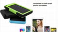 6000mAh/8000mah Waterproof Solar Power Bank Dual USB Backup Battery Charger