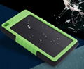 6000mAh/8000mah Waterproof Solar Power Bank Dual USB Backup Battery Charger