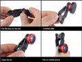  3 In 1 Universal Clip Lens for Mobile Phone  Fish Eye + Macro Lens + Wide Angle