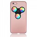 2017 New Product Phone Case LED Fidget Hand Spinner 2 In 1  Mobile Phone Cover 
