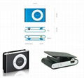 wholesale multicolors sport clip mini MP3 player with TF/SD card slot 
