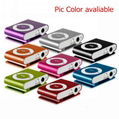 wholesale multicolors sport clip mini MP3 player with TF/SD card slot 