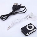 wholesale multicolors sport clip mini MP3 player with TF/SD card slot 