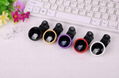 universal clip lens super wide angle 0.4x selfie camera lens for mobile phone