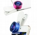 universal clip lens super wide angle 0.4x selfie camera lens for mobile phone