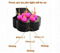 Laser Cat Toy 5 Colors Footprints Laser Pointer Toys Cat Paw Beam Interactive 