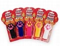 Laser Cat Toy 5 Colors Footprints Laser Pointer Toys Cat Paw Beam Interactive 